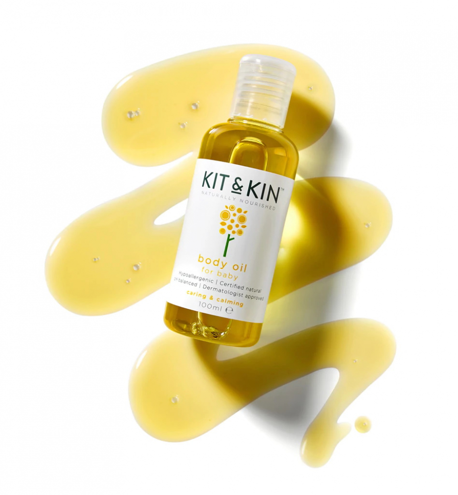 Ulei Masaj Bebelusi Kit & Kin 100ml Natural
