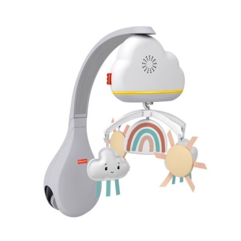Fisher Price Carusel Muzical 2 în 1 - Liniște pentru bebe