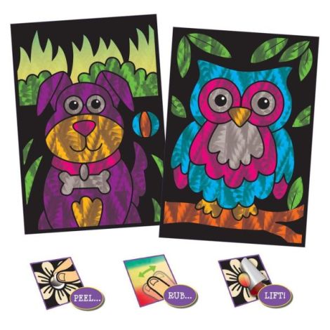 Set Galt Artă Folie Transfer Creativ - imagine 2