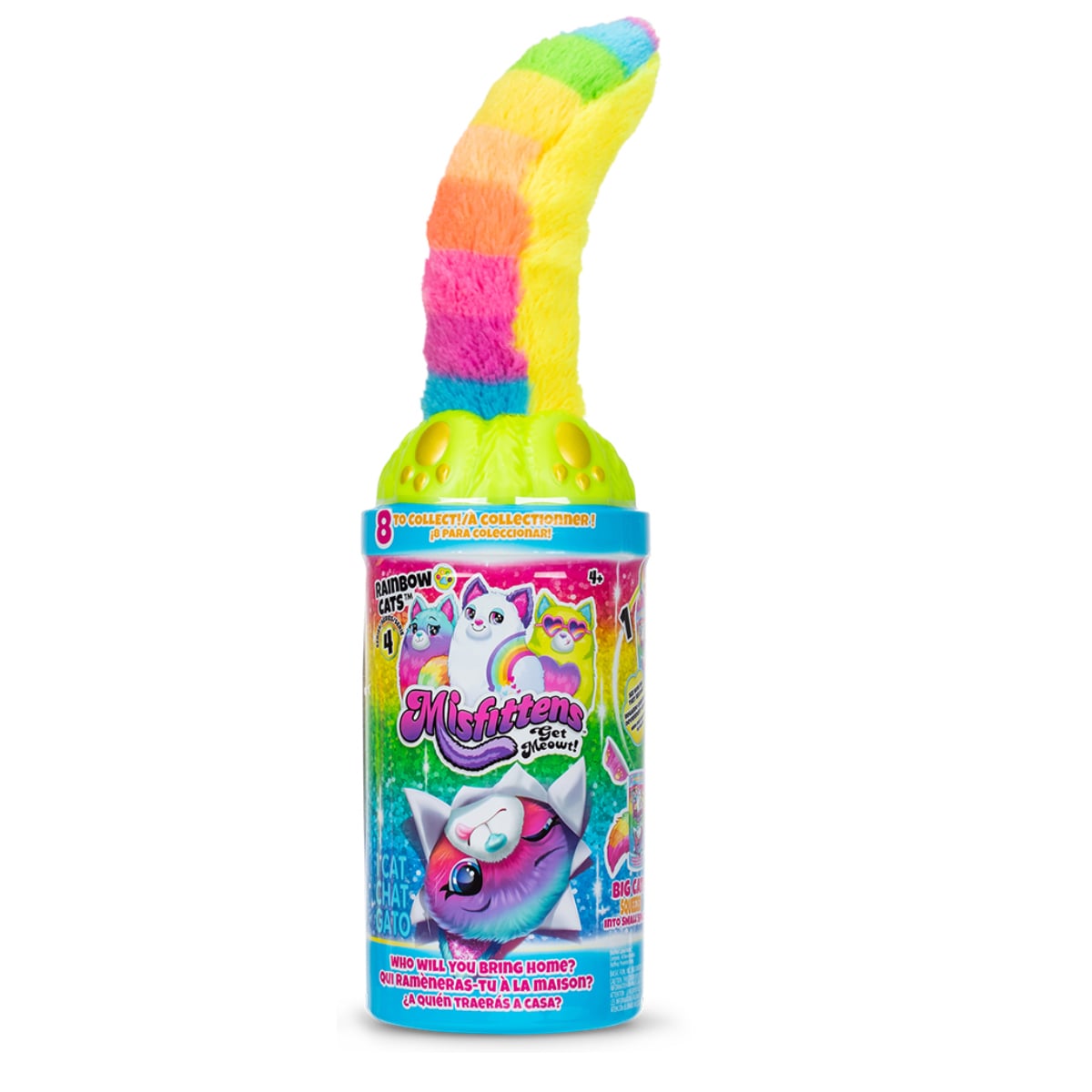 Misfittens Rainbow Cat S4 Jucărie Plus Surpriză