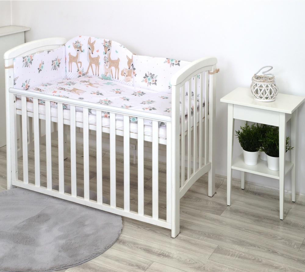 Set Lenjerie Patut Amy Caprioara 120x60 cm - imagine 2