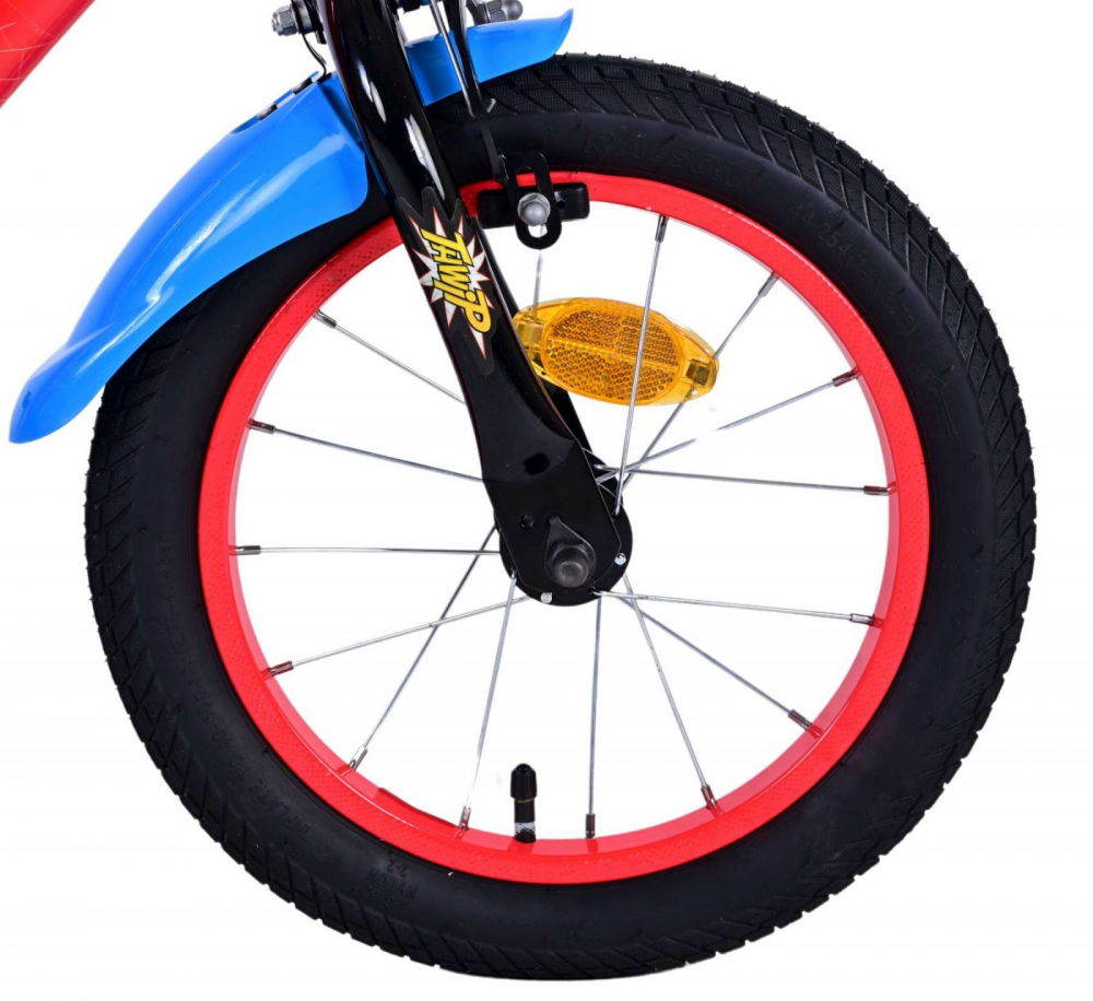 Bicicleta EL Spiderman 14" Eandl Cycles - imagine 6