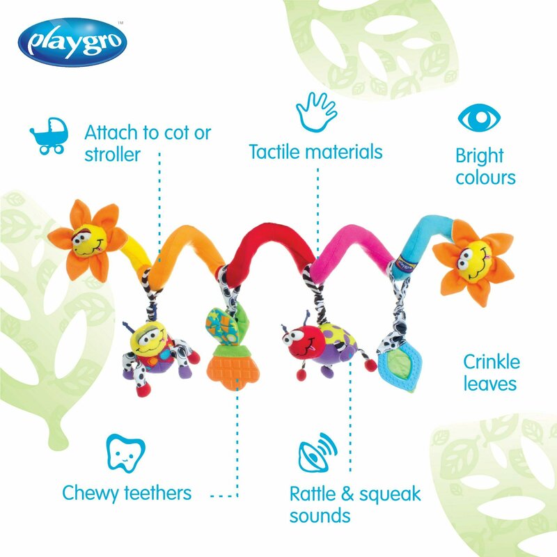 Spirala Playgro Amazing Garden Twirly Whirly - imagine 3