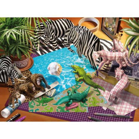 Puzzle Aventura Origami 1500 piese Ravensburger - imagine 3