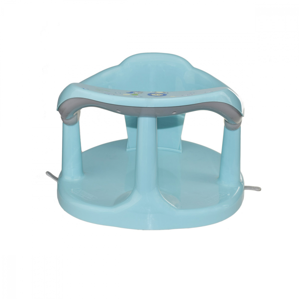 Scaun baie Little Mom Light Blue, ergonomic, 6 luni+ - imagine 5