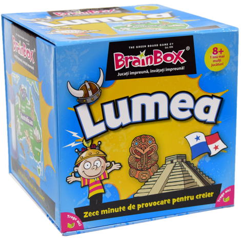 Joc Educativ Lumea BrainBox | Memorie și Geografie