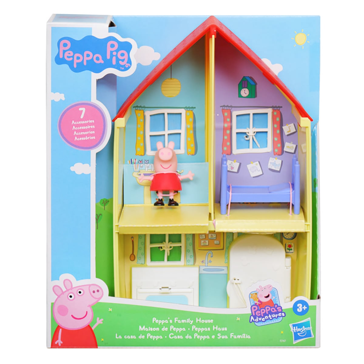 Casa de Familie Peppa Pig cu Accesorii