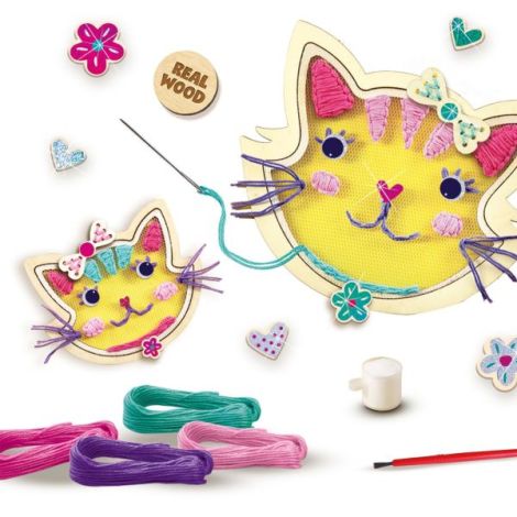 Set broderie pisici Ses Creative - Creativitate - imagine 3
