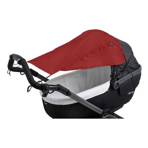 Parasolar Altabebe Rosu cu Laterale si Protectie UV