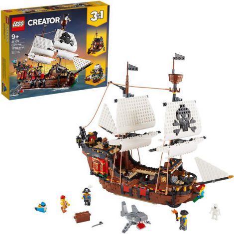 LEGO Creator Corabie Pirati 3in1 | Jucărie Constructie - imagine 6