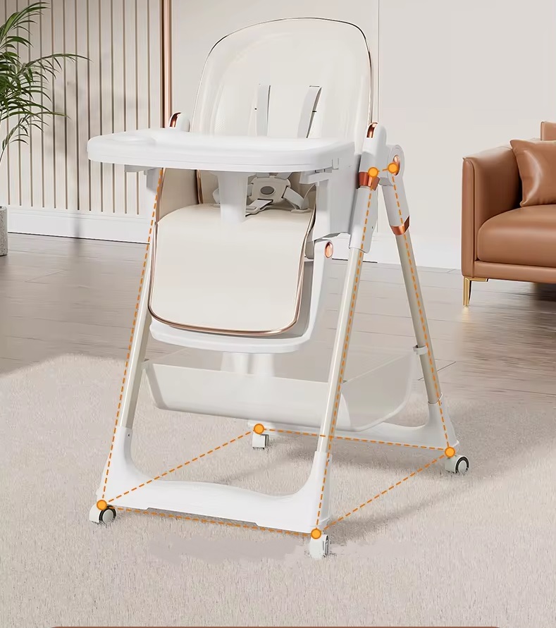 Little Mom Scaun Masa 3-in-1 Pliabil Copii - imagine 11