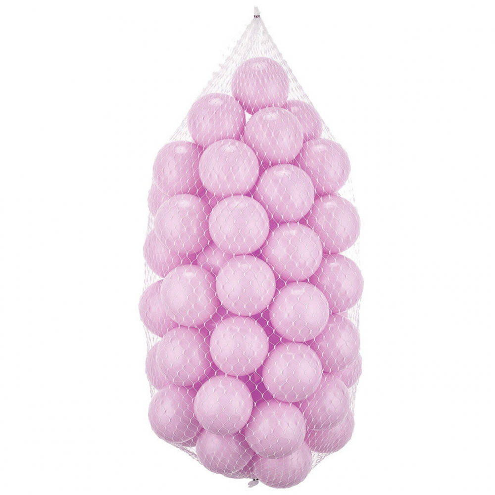Set 500 Bile Plastic 7cm PlayCity Premium Pink - imagine 2