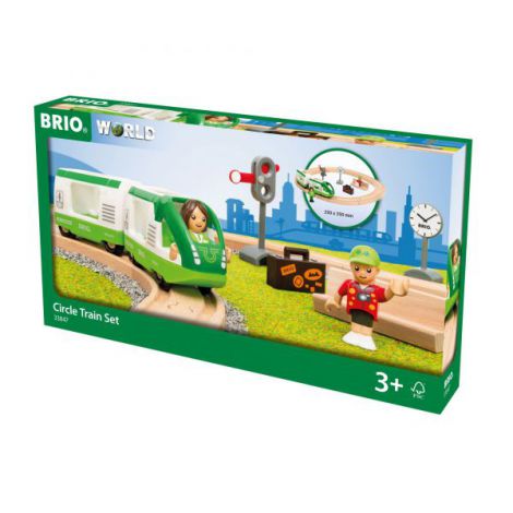Set Tren și Sină Cerc Brio 33847 - 16 Piese