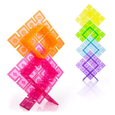 Guidecraft Interlox 96 piese constructie educationala - imagine 5