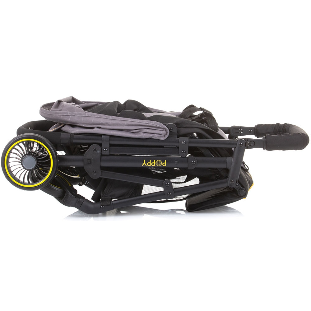 Carucior Sport Chipolino Poppy Graphite - imagine 3