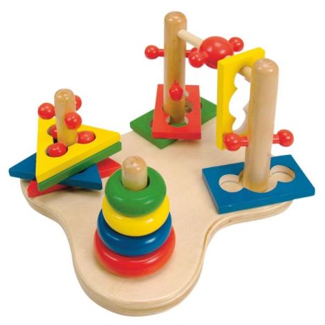 Jucarie lemn Woodyland - Abilitati motorii 3D