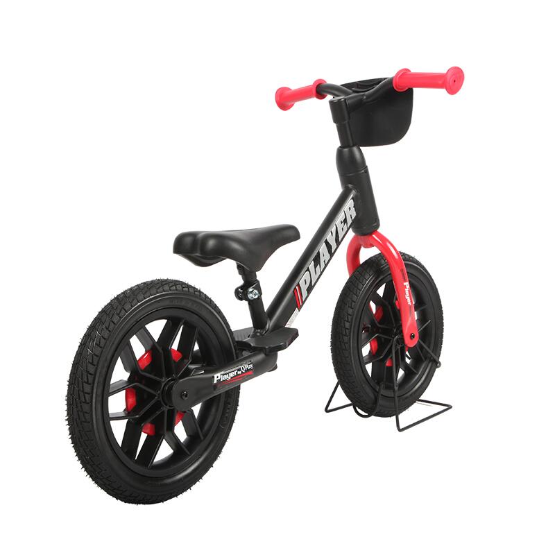 Bicicleta Fără Pedale Qplay Roșu, 3-6 Ani - imagine 10