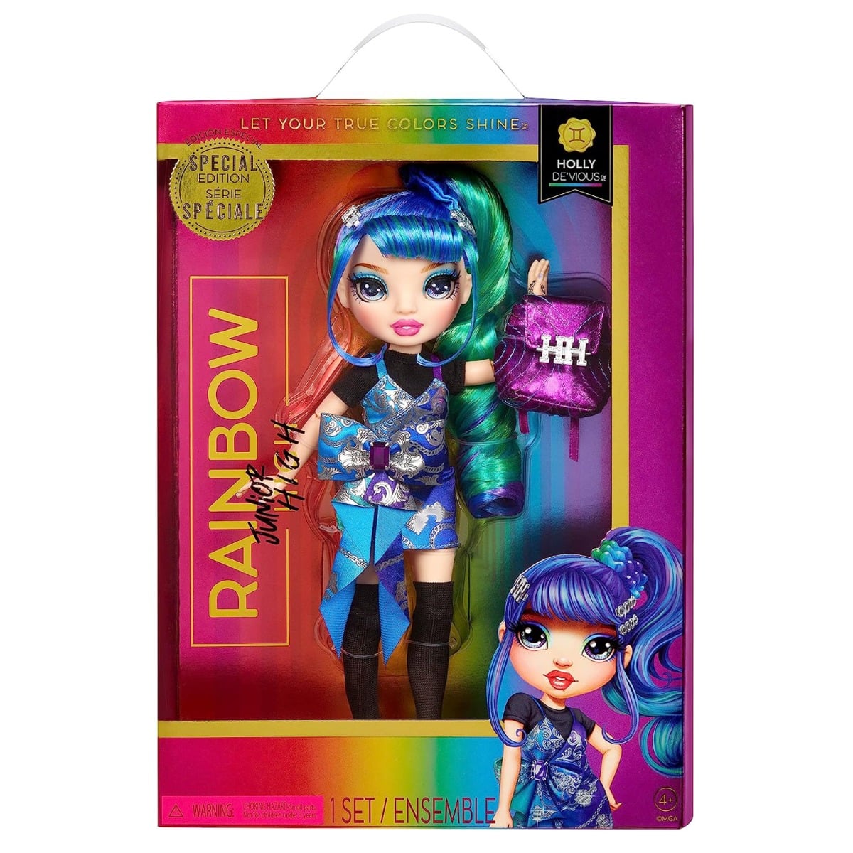 Papusa Rainbow High Holly DeVious Junior High