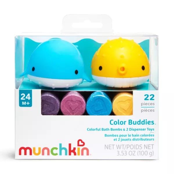 Munchkin Colour Buddies Set Dispensere + 20 Tablete - imagine 6