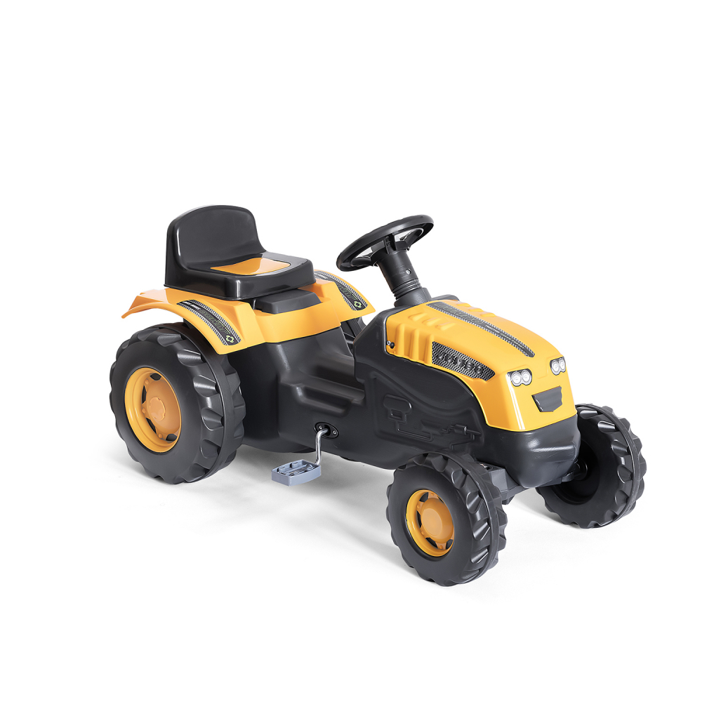 Tractor Pedale Jumbo Yellow Guclu Toys - imagine 2