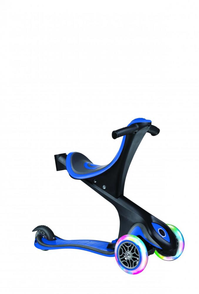 Trotineta Globber Evo 4in1 Albastră cu LED - imagine 6