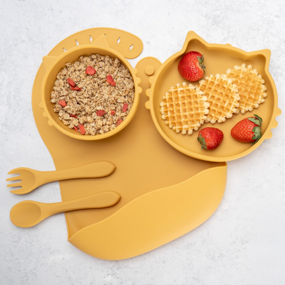 Set Diversificare AppeKids 5 Piese, Silicon - imagine 6