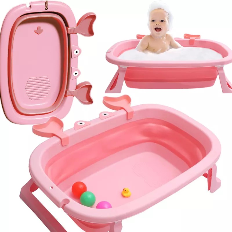 Cădiță Pliabilă Pink Crab Nicekids | Practică