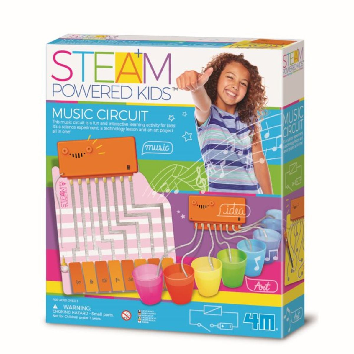 Kit Științific Circuit Muzical 4M | Jocuri Educative