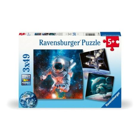 Puzzle Spațial Ravensburger 3x49 piese - imagine 5