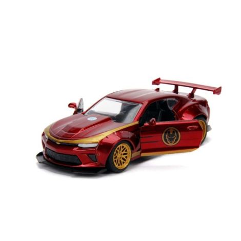 Jada Iron Man Camaro 1:32 - Masinuta Metalica - imagine 5