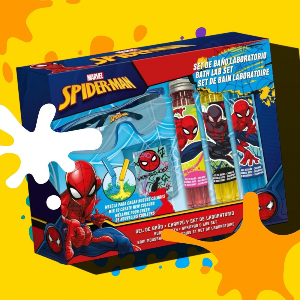 Set Laborator Spiderman Lorenay - Baie și Joacă - imagine 3