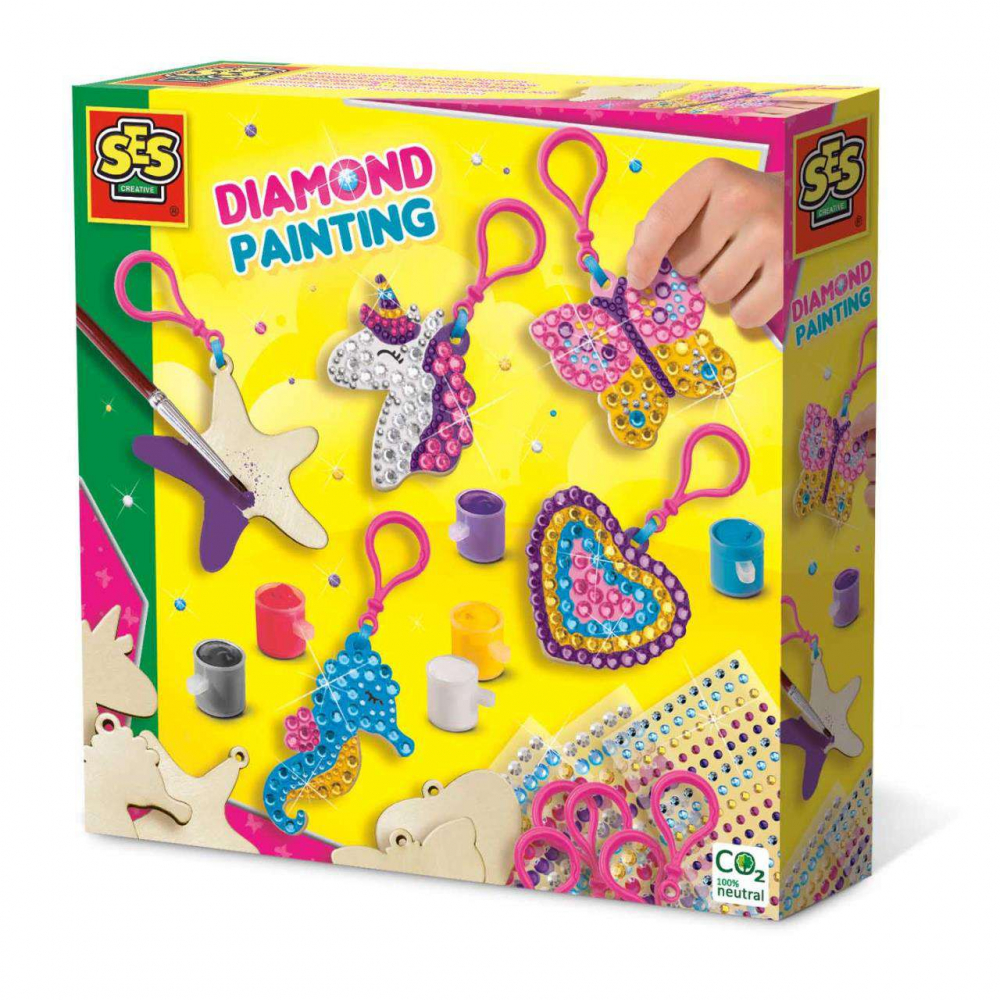 Set Pictat Diamante Brelocuri Ses Creative