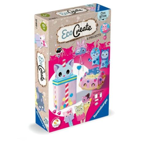 Ravensburger Set Creatie Pisicute Eco 6 Proiecte - imagine 2