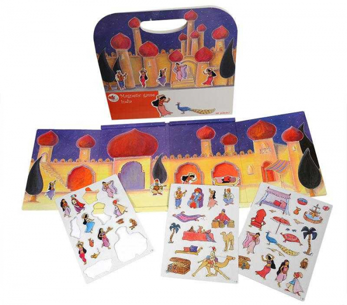 India Set Magnetic Egmont Toys - Joc Educativ și Creativ
