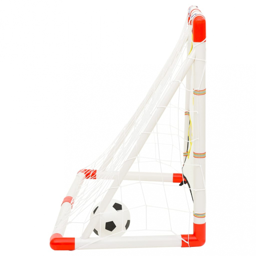 Set Poartă Fotbal Malplay cu Plasă și Minge - imagine 7