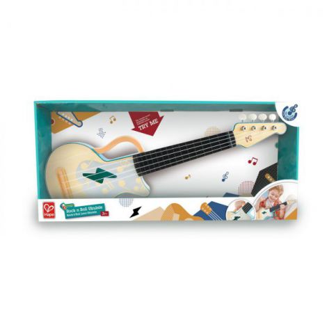 Hape Ukulele Copii - Chitară Lemn Muzicală - imagine 2