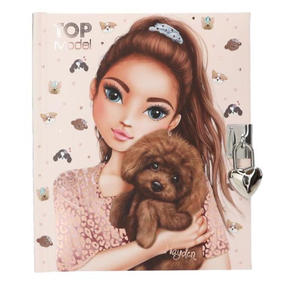 Jurnal cu lacat TopModel Kitty and Doggy | Depesche