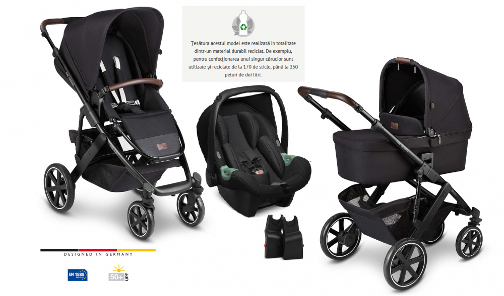 Carucior 3 in 1 ABC Design Salsa 4, Sistem Complet - imagine 8