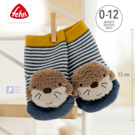 Sosete bebe cu zornăitoare - Stimulare senzorială - imagine 3