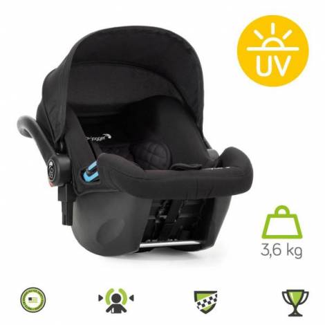 Carucior 3 in 1 Baby Jogger City Mini GT Charcoal Denim - imagine 3