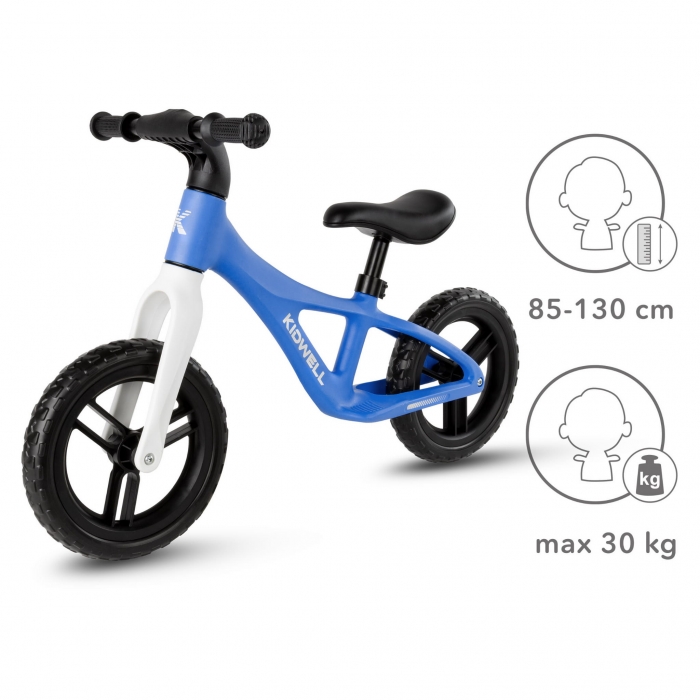 Bicicletă fără pedale Kidwell Jogo Blue - 2.8kg - imagine 4