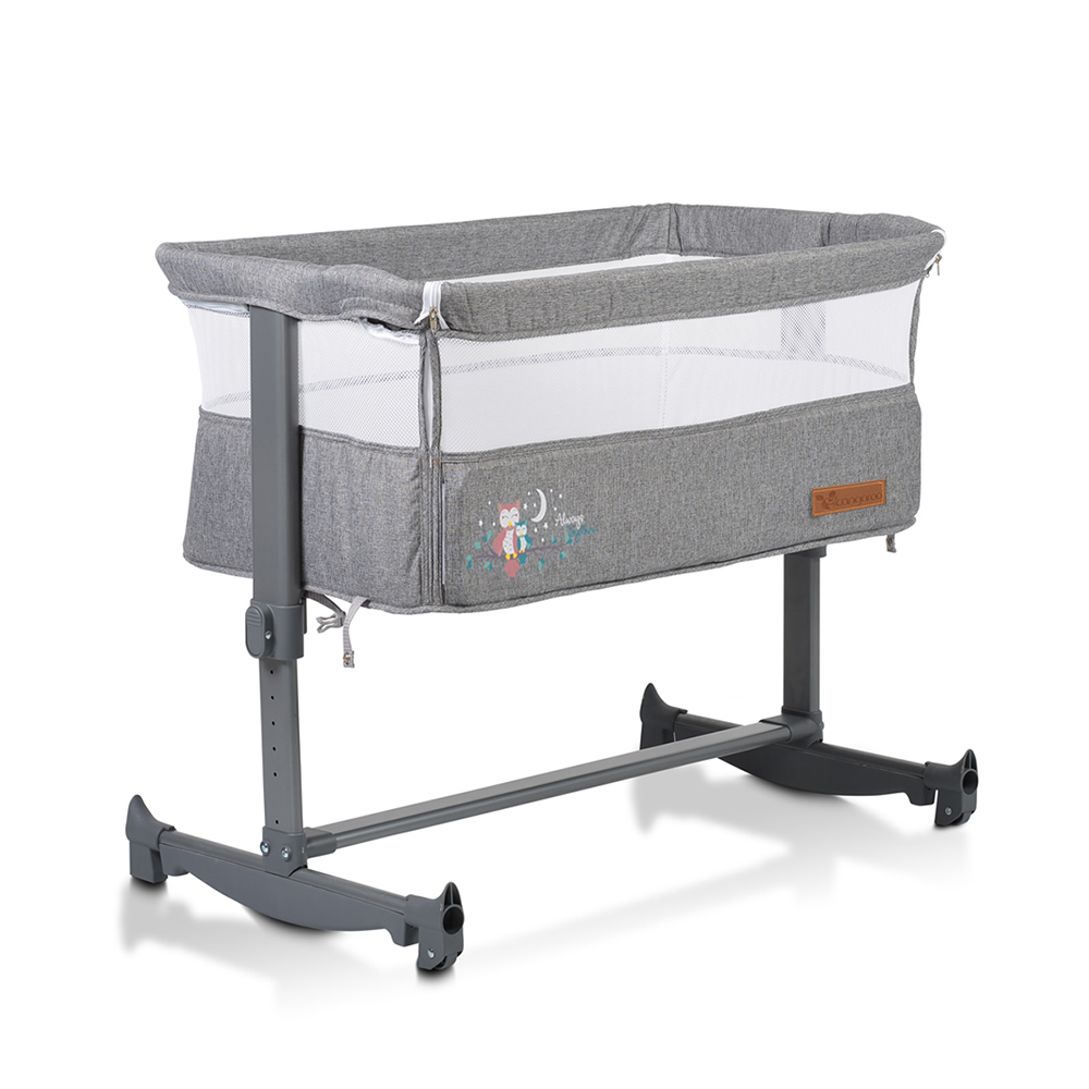 Patut Co-Sleeper Cangaroo Grey, 5 niveluri - imagine 6