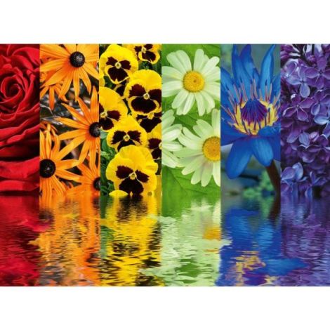 Puzzle Ravensburger 500 Piese - Reflexia Florilor