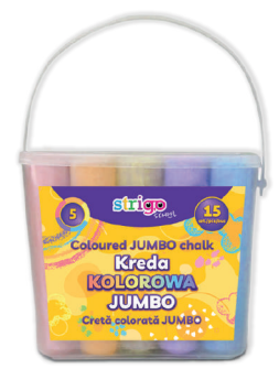 Set Creta Colorata Strigo 15 buc