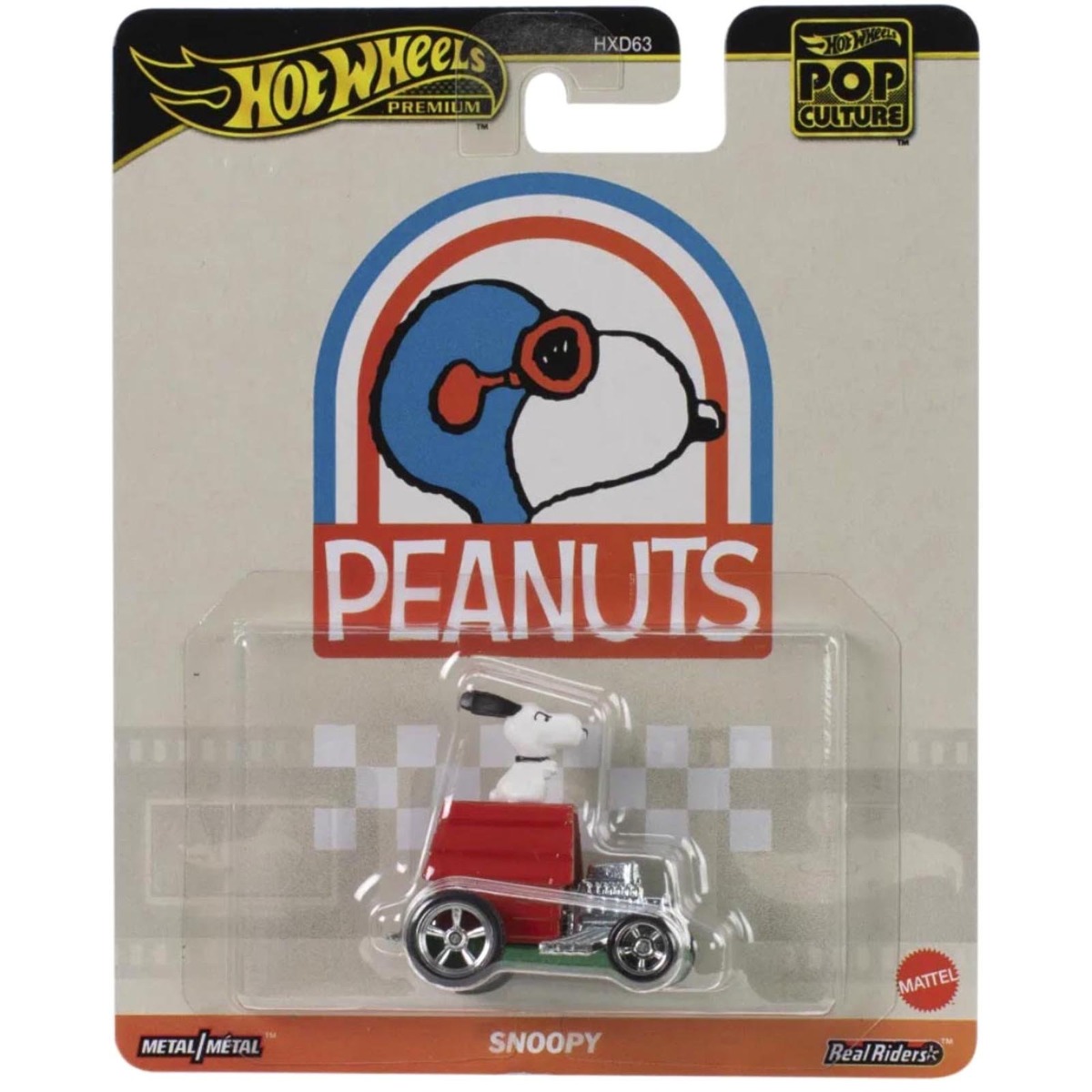 Hot Wheels Snoopy - Mașină Metalică Premium