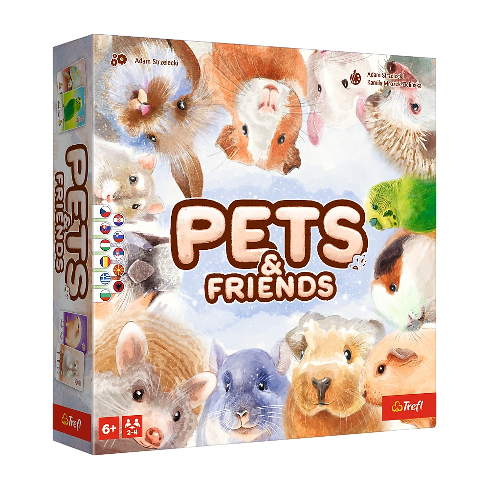 Joc de Strategie Animale de Companie Trefl