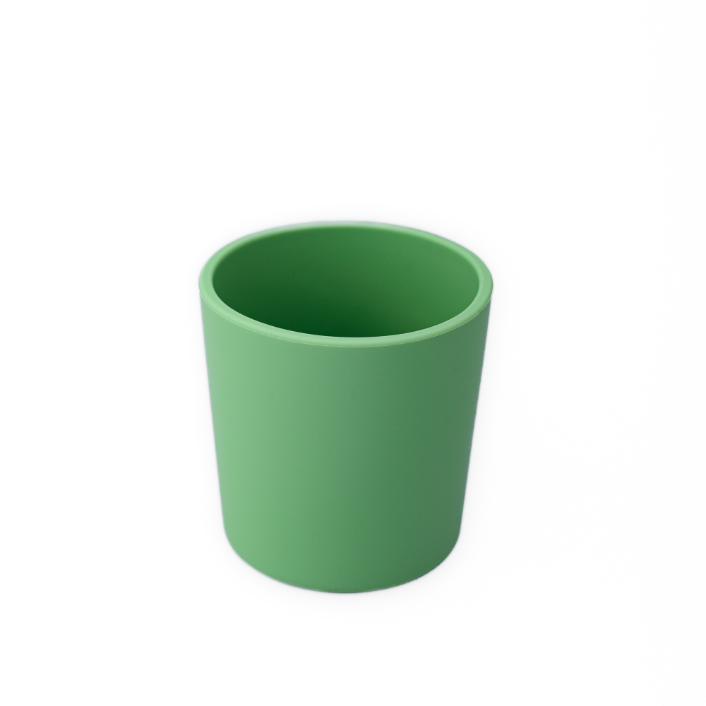 Pahar Oaki Silicon, 180ml, Verde pal