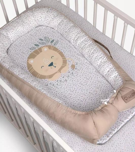 Baby Nest Klups Lion - Comfort Sigur pentru Bebeluși - imagine 2