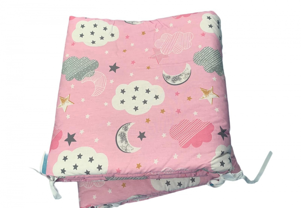 Aparatori Pat DeLuxe Nori, 120x60 cm, Roz - imagine 2