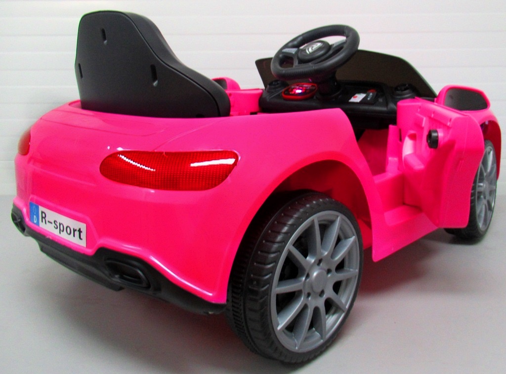 Mașinuță Electrică Cabrio B3 Roz | Autokids - imagine 6